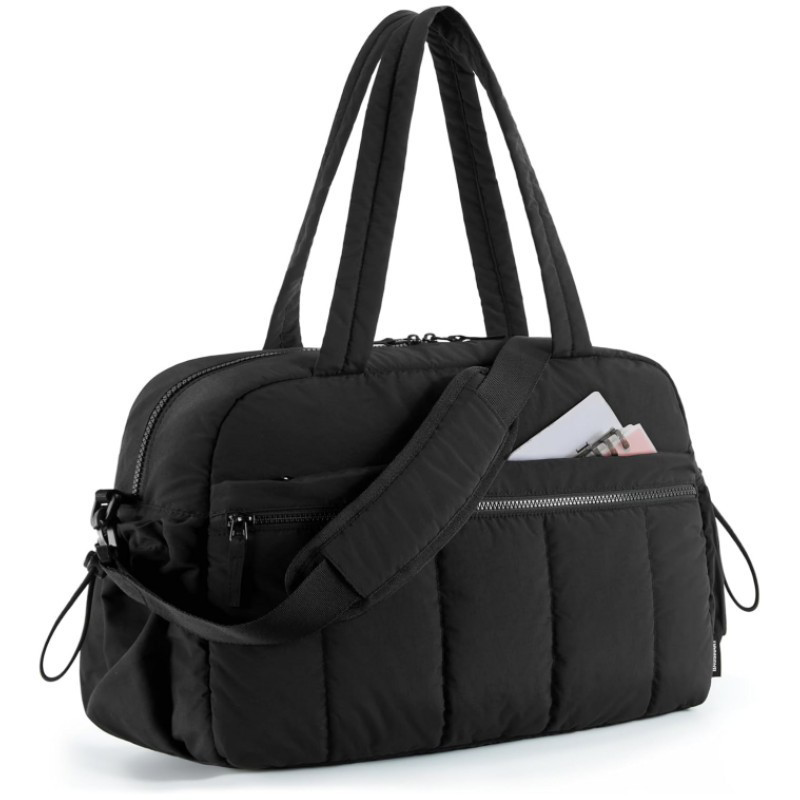Pufflora กระเป๋าเดินทาง กระเป๋ายิม รุ่น Fit & Fly Bag ใบใหญ่ จุของได้เยอะ ช่องแบ่งหลายช่อง เหมาะสำหรับเล่นกีฬาและเดินทาง