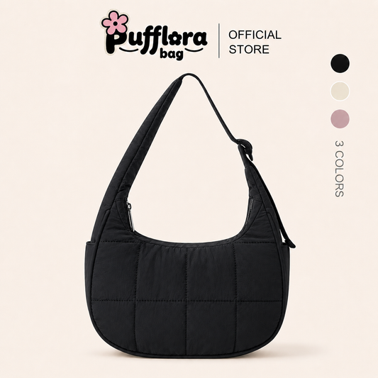 Pufflora กระเป๋าสะพาย กระเป๋าครอสบอดี้ รุ่น Luna Crossbody Bag ใส่ของได้เยอะ สายปรับระดับได้ พกพาสะดวก