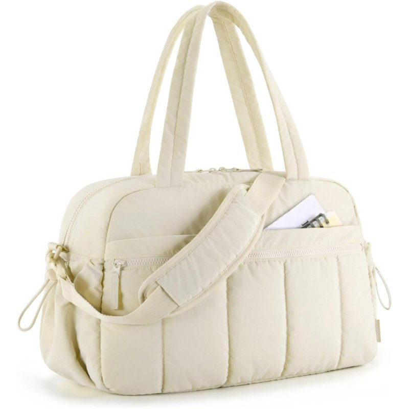 Pufflora กระเป๋าเดินทาง กระเป๋ายิม รุ่น Fit & Fly Bag ใบใหญ่ จุของได้เยอะ ช่องแบ่งหลายช่อง เหมาะสำหรับเล่นกีฬาและเดินทาง