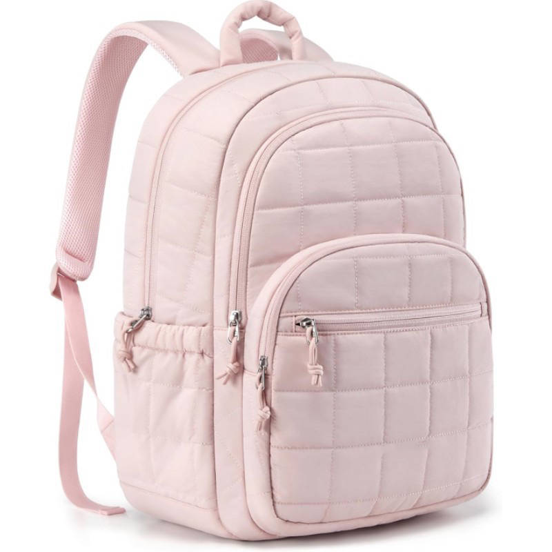 Pufflora กระเป๋าเป้สะพายหลัง รุ่น Cloudy Backpack นุ่ม ไม่เจ็บไหล่ ช่องแยกประเภท ใส่ของได้เยอะ ใส่โน๊ตบุ๊ค 15.6 นิ้วได้